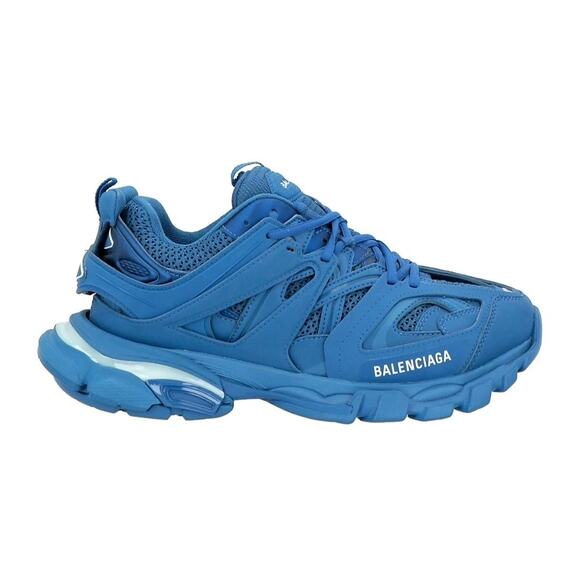 RRP$1042 BALENCIAGA Track Sneakers US7 UK6 EU40 Blue LED Monocolor main image 9